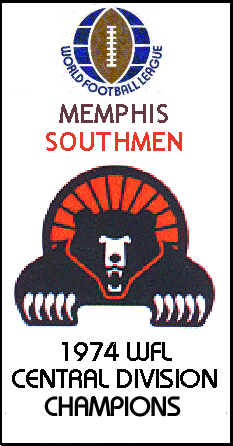 Memphis Southmen - 1974 WFL Central Division Champions